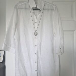 4 CHICO NO IRON LINEN TOPS